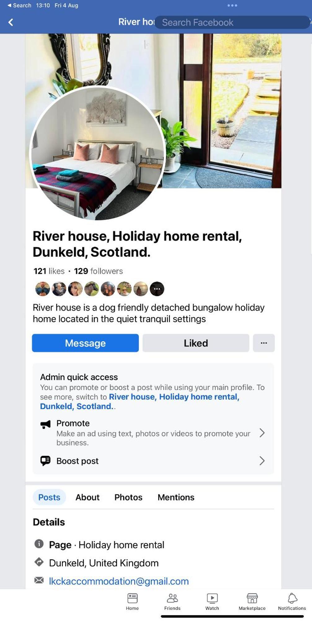 River House Birnam Экстерьер фото